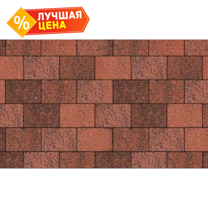 Плитка тротуарная Прямоугольник (Ла-Линия) Б.1.П.8 Листопад гранит Клинкер, 300x200x80 мм