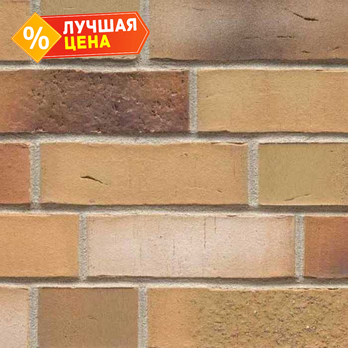 Кирпич клинкерный Feldhaus Klinker K915 vario sabiosa elabi NF 240х115х71 мм