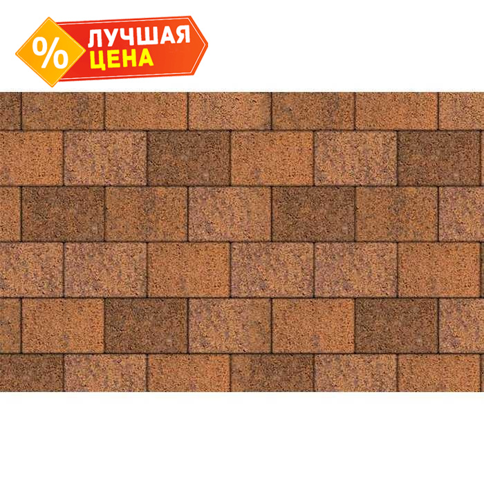Плитка тротуарная Прямоугольник (Ла-Линия) Б.1.П.8 Листопад гранит Арабская ночь, 300x200x80 мм