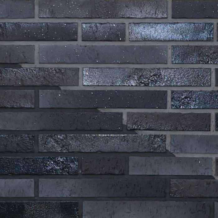 Клинкерная плитка ABC Atlantis kohlebrand Schieferstruktur, 490х71х10 мм