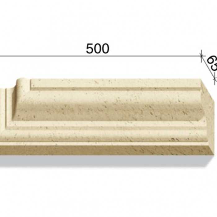 Угловой элемент для наличников и карнизов White Hills Тиволи 721-13, 500*65*130