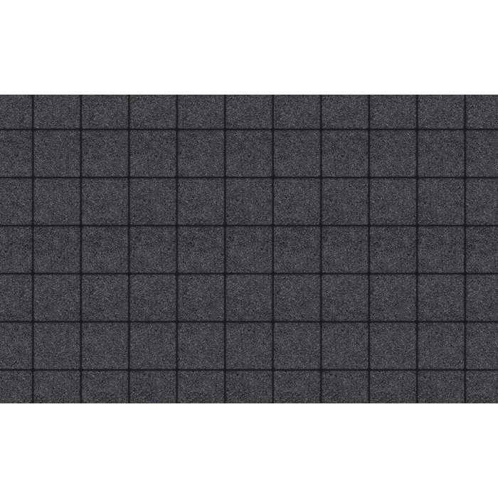 Плитка тротуарная Квадрат (ЛА-Линия) А.3.К.4 Стоунмикс черный 100x100x40 мм