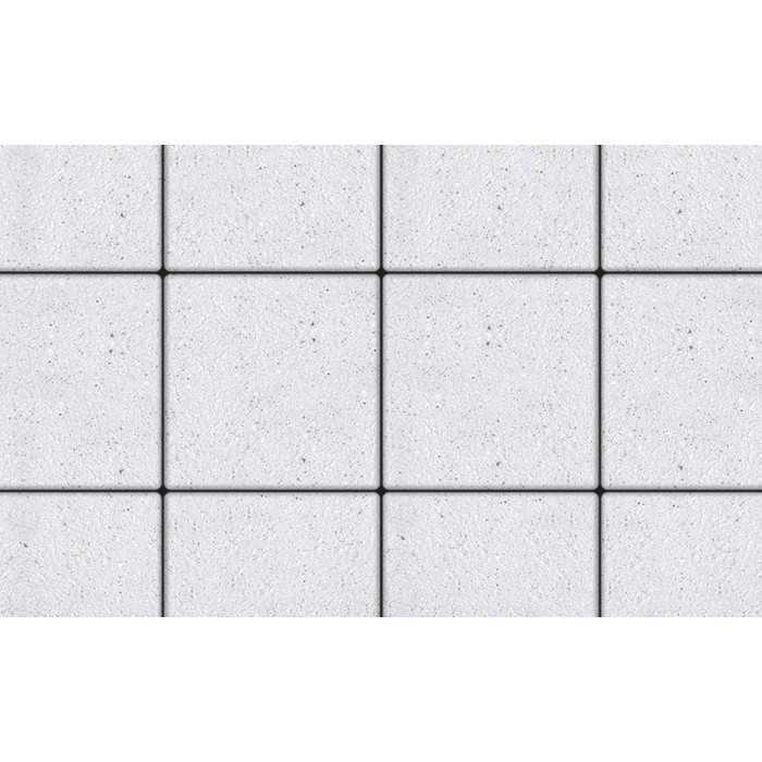Плитка тротуарная Квадрум Б.6.К.6 Стоунмикс белый 400x400x60 мм