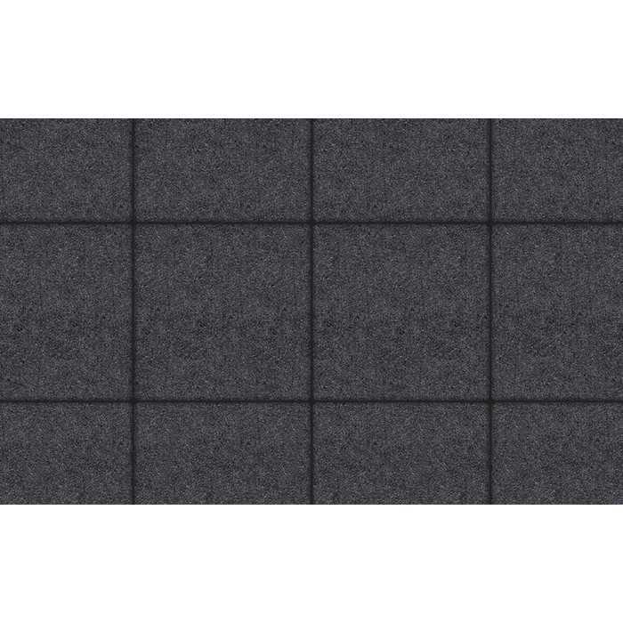 Плитка тротуарная Квадрум Б.6.К.6 Стоунмикс черный 400x400x60 мм
